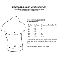 Vision CAPU Jacket Camo XXL -Billig Sneller butikk measurements upper body 1.640