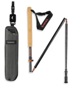Simms Pro Wading Staff Black
